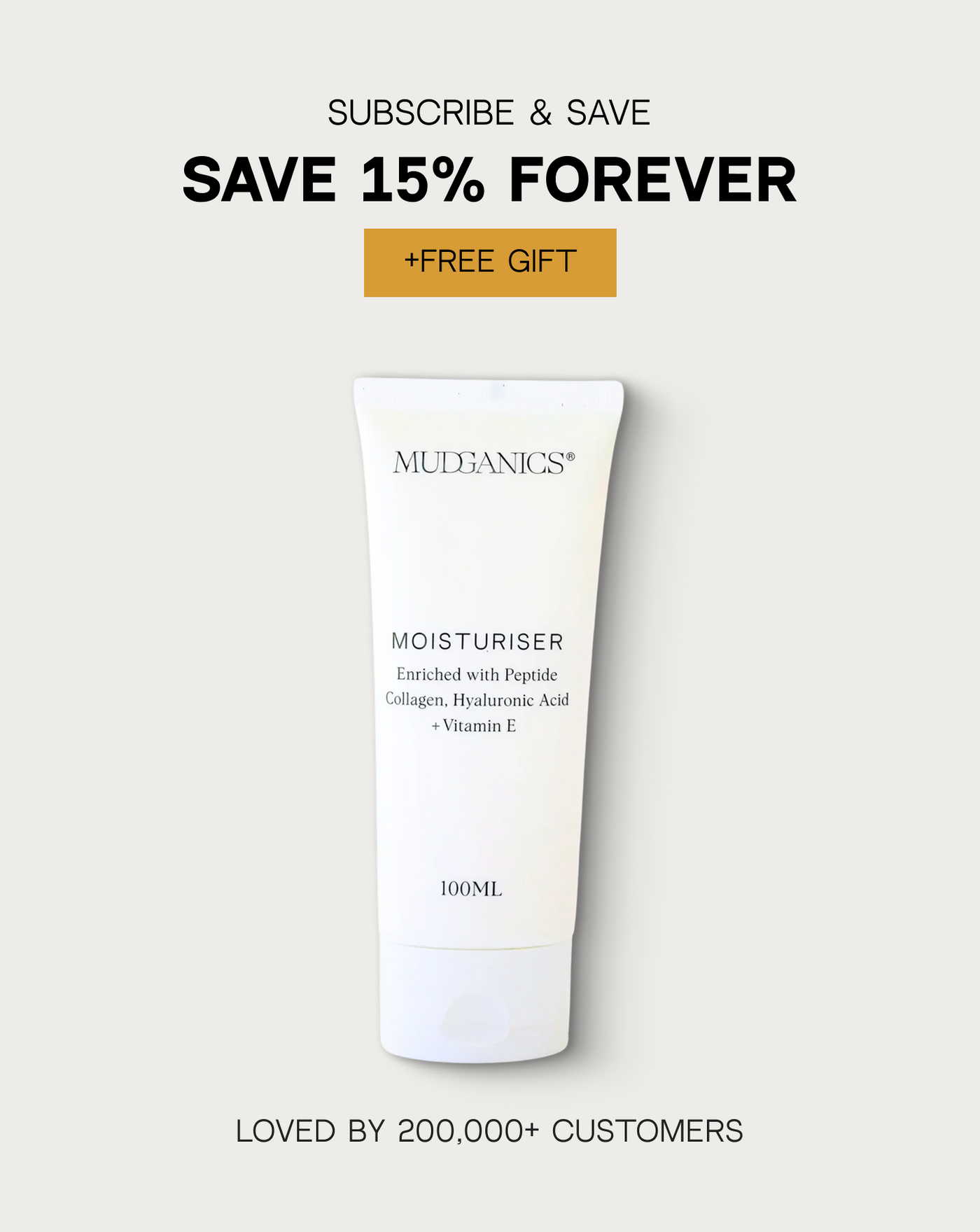 Peptide Collagen Moisturiser with Hyaluronic Acid