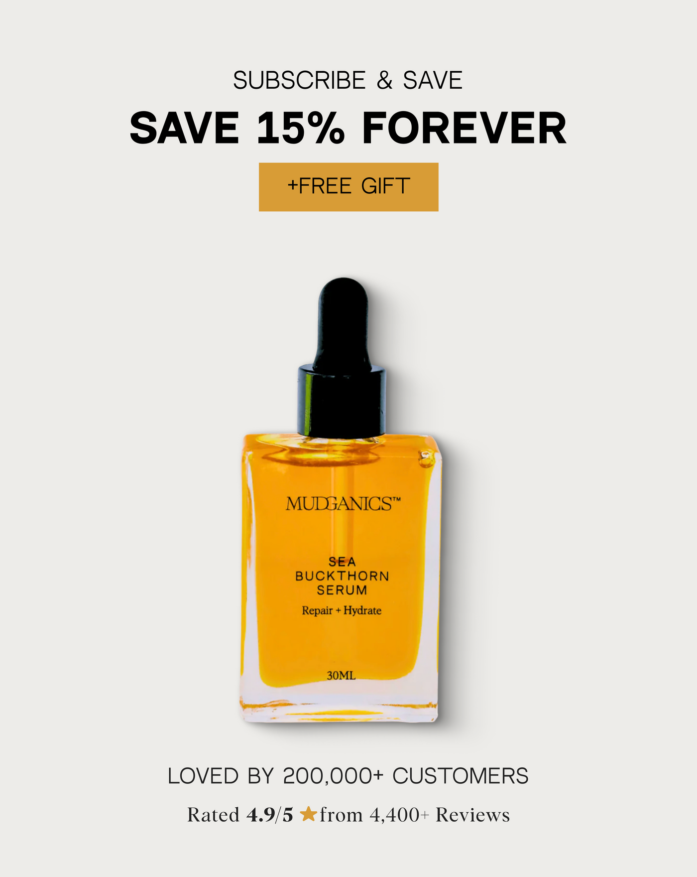 SEA BUCKTHORN SERUM - 30ml