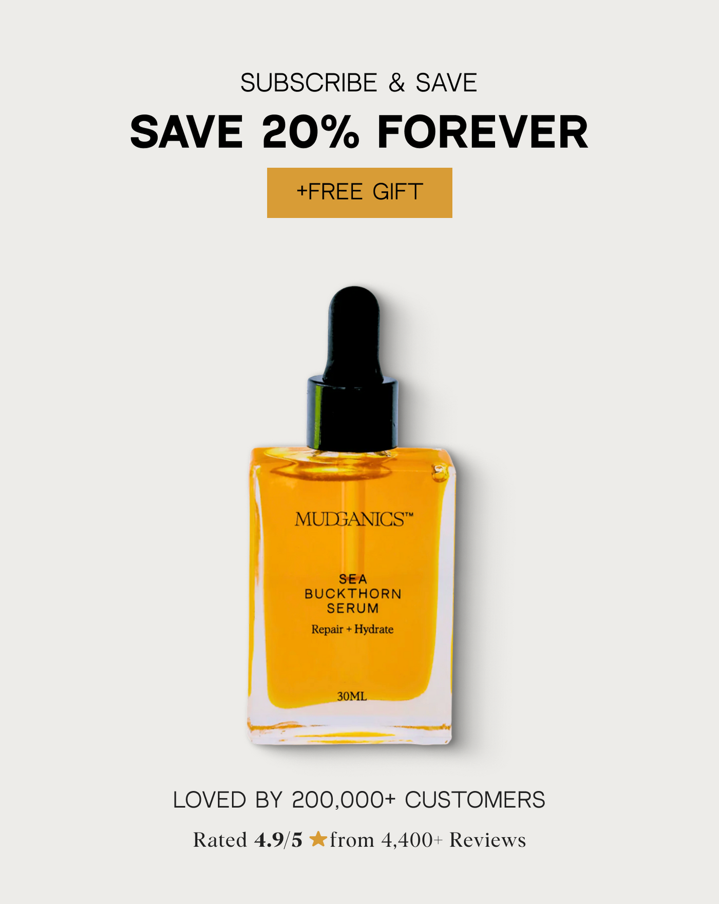 SEA BUCKTHORN SERUM - 30ml