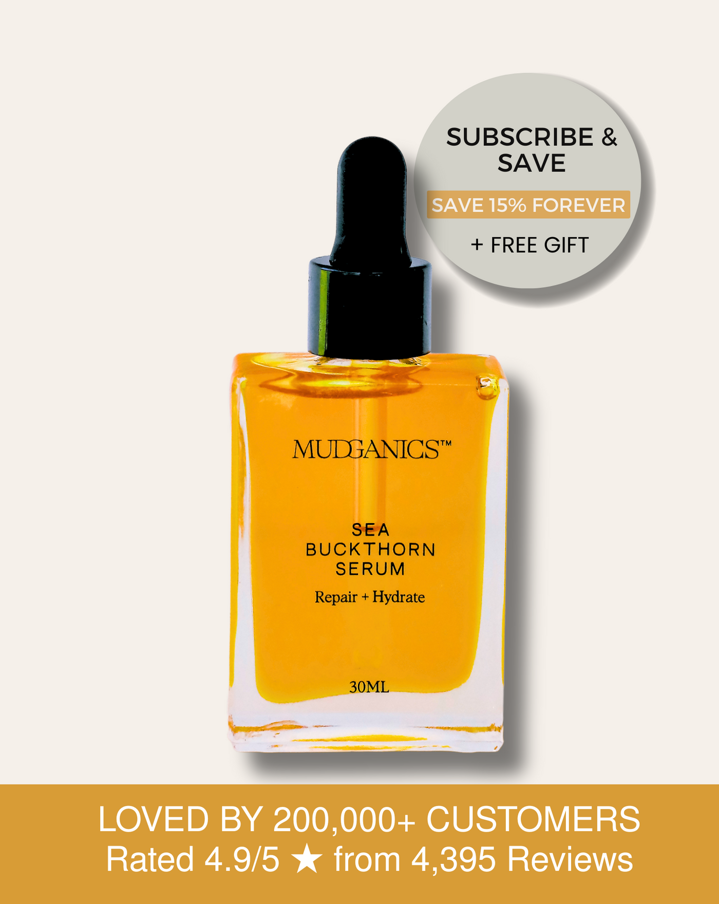 SEA BUCKTHORN SERUM - 30ml
